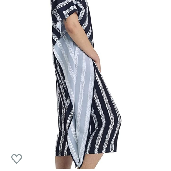 Whoopi Goldberg stripe Kimono/dress - Picture 9 of 11